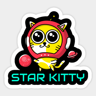 Star Kitty | Cute Baby Sticker